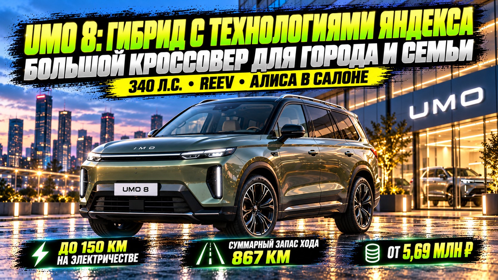 UMO 8: что стоит за гибридом с технологиями Яндекса